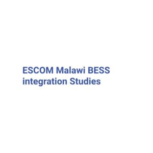 ESCOM Malawi BESS integration Studies: